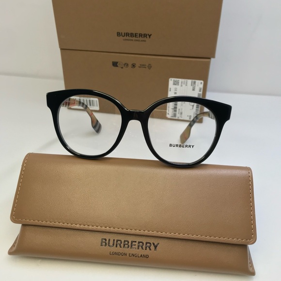 Burberry Jaqueline Demo Round Unisex Eyeglasses BE2356 - Picture 11 of 15